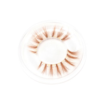 Beautiful colored lash with custom  eyelash packaging for  Performance  mink eyelash