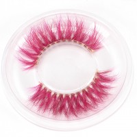 High quality colored lash custom lashbox packaging  for  Performance  mink eyelashes vendor