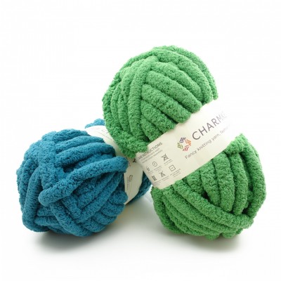 Sussion hot selling 100 polyester super chunky chenille yarn for hand knitting