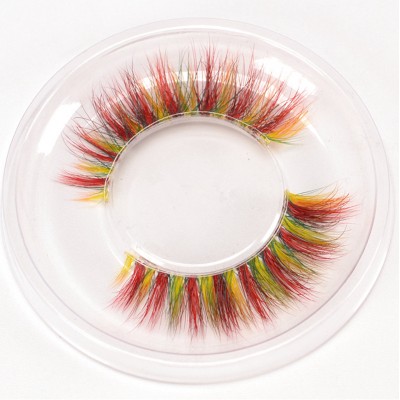 High quality colored lash with eyelash cases  for  Performance  mink eyelashes vendor